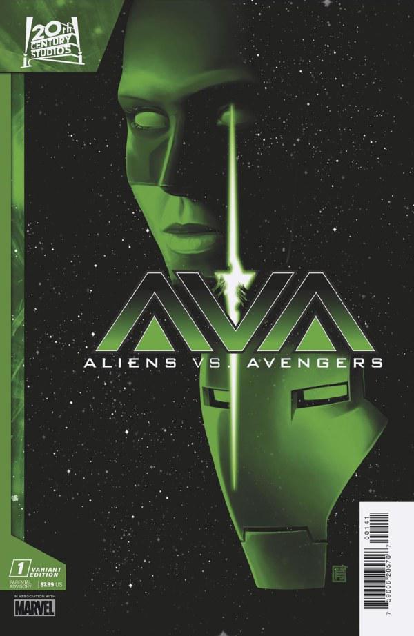 Aliens vs. Avengers [Christopher] #1 (2024) Comic Books Aliens vs. Avengers