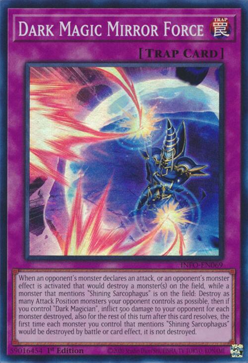 Dark Magic Mirror Force INFO-EN069 YuGiOh The Infinite Forbidden