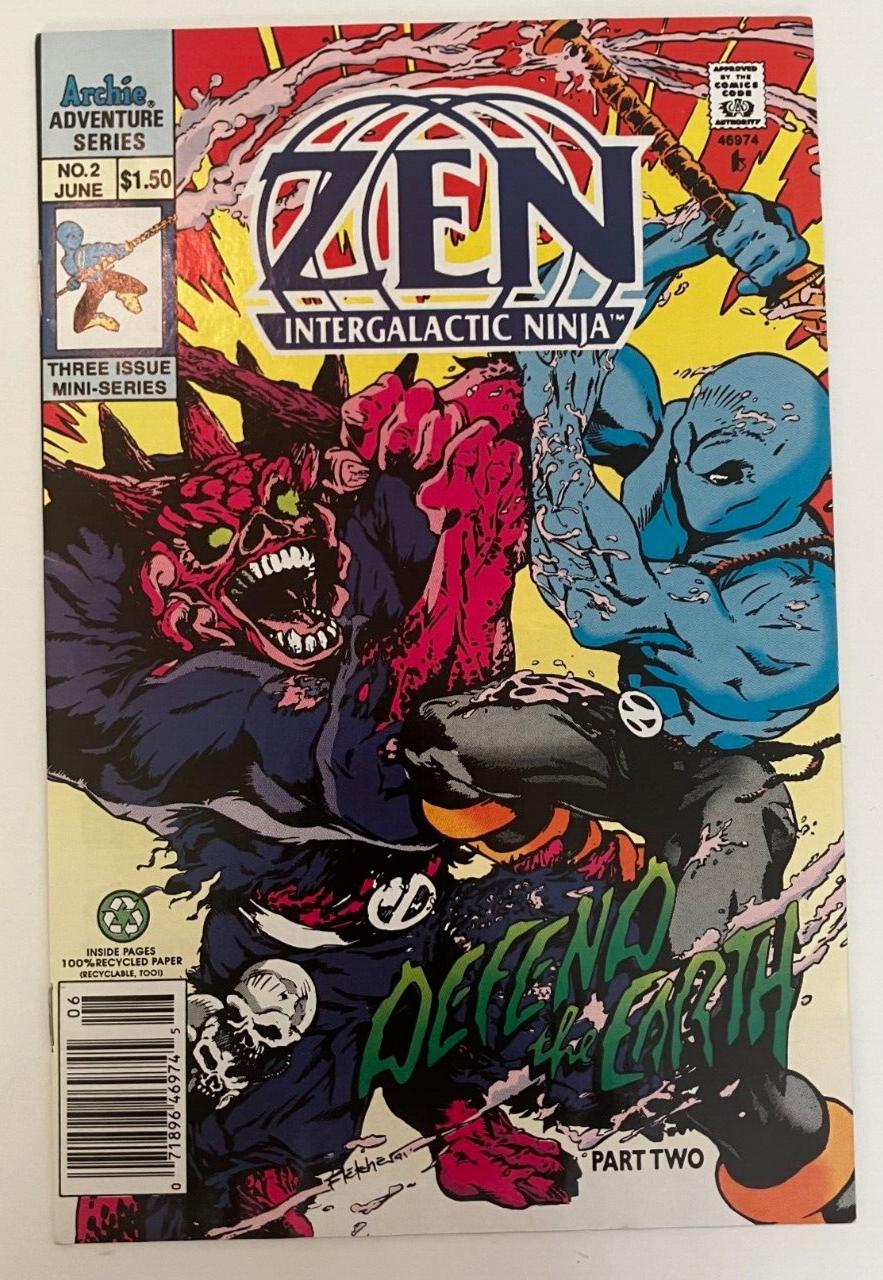 Zen Intergalactic Ninja #2 (1992) Comic Books Zen Intergalactic Ninja