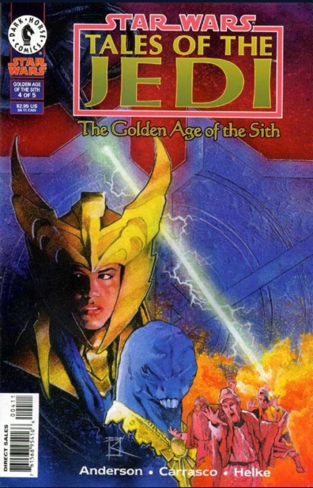 Star Wars: Tales Of The Jedi - The Golden Age Of The Sith #4 (1997) Comic Books Star Wars: Tales of the Jedi - The Golden Age of the Sith