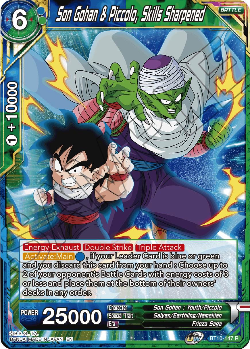 Son Gohan & Piccolo, Skills Sharpened BT10-147 Dragon Ball Super Rise of the Unison Warrior