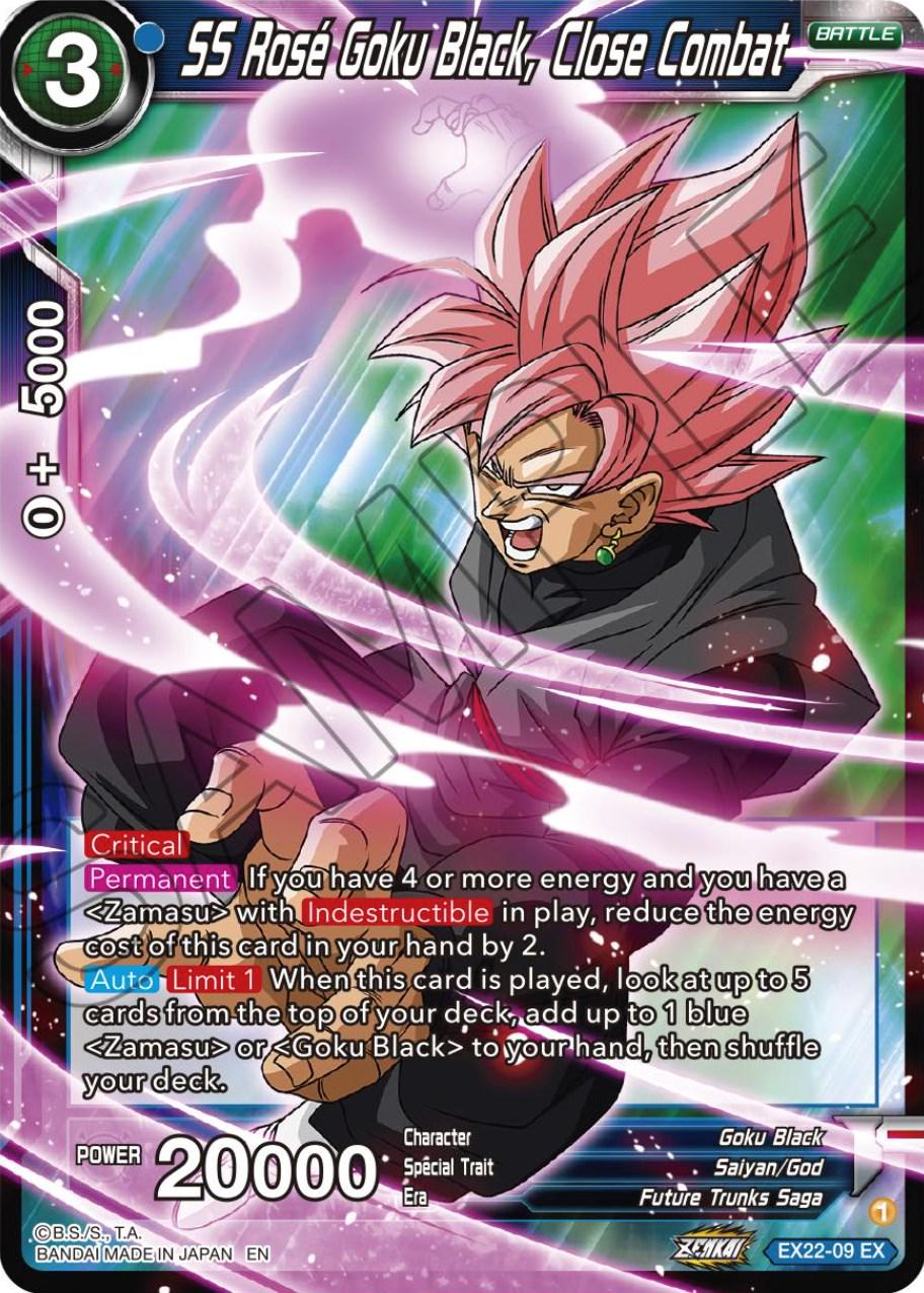 SS Rose Goku Black, Close Combat [Foil] EX22-09 Dragon Ball Super Expansion Set: Ultimate Deck 2023