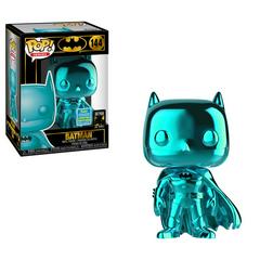 Batman [Light Blue Chrome] #144 Funko POP Heroes Prices