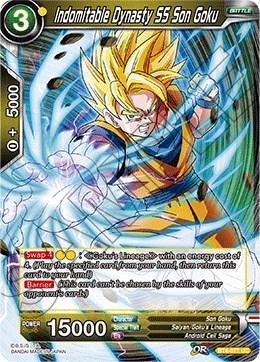 Indomitable Dynasty SS Son Goku BT4-077 Dragon Ball Super Colossal Warfare