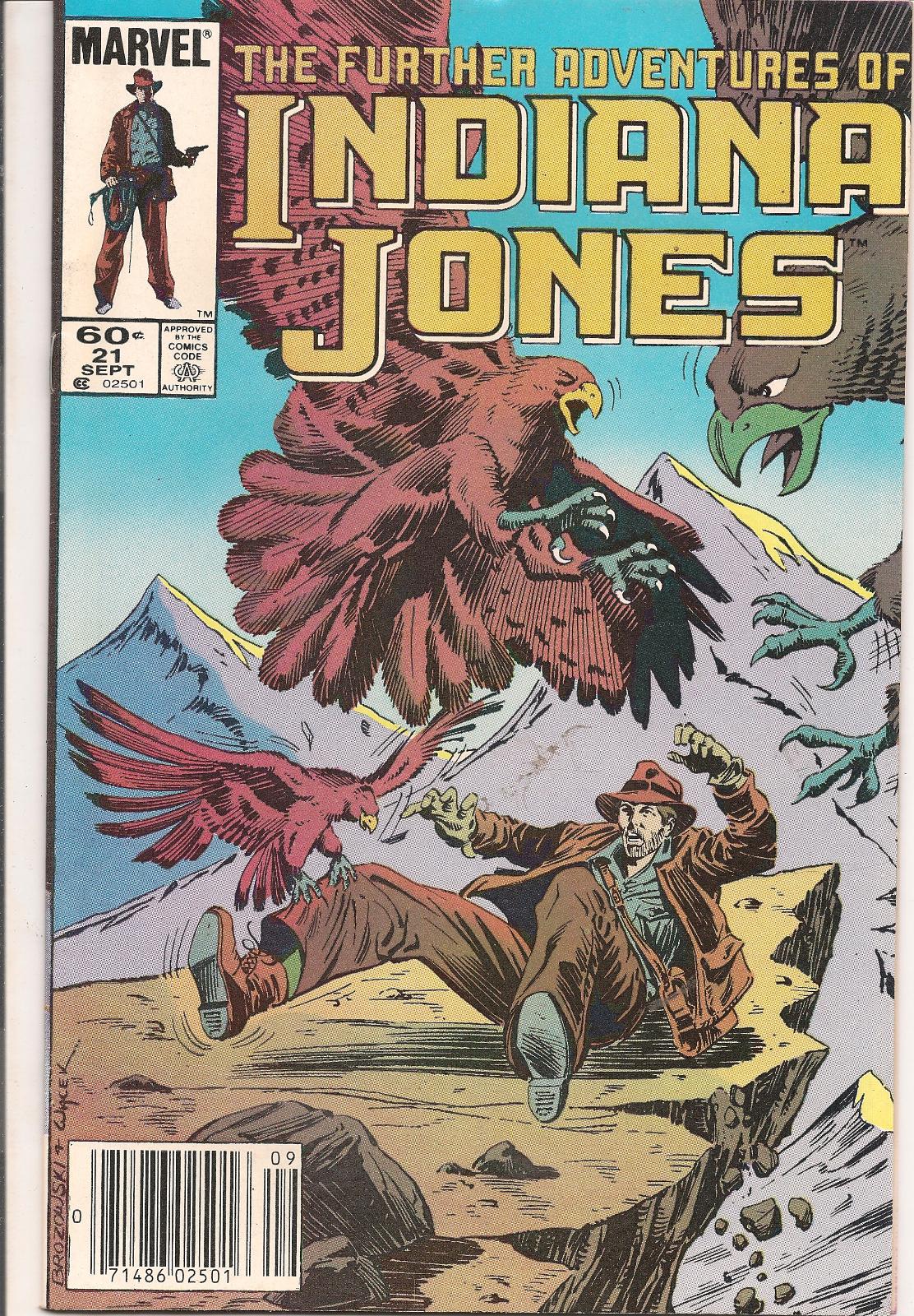 Further Adventures Of Indiana Jones [Newsstand] #21 (1984) Comic Books Further Adventures of Indiana Jones