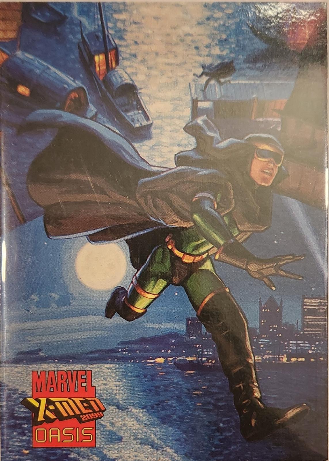 Hunted in Hong Kong #1 Marvel 1997 Fleer X-Men: Oasis