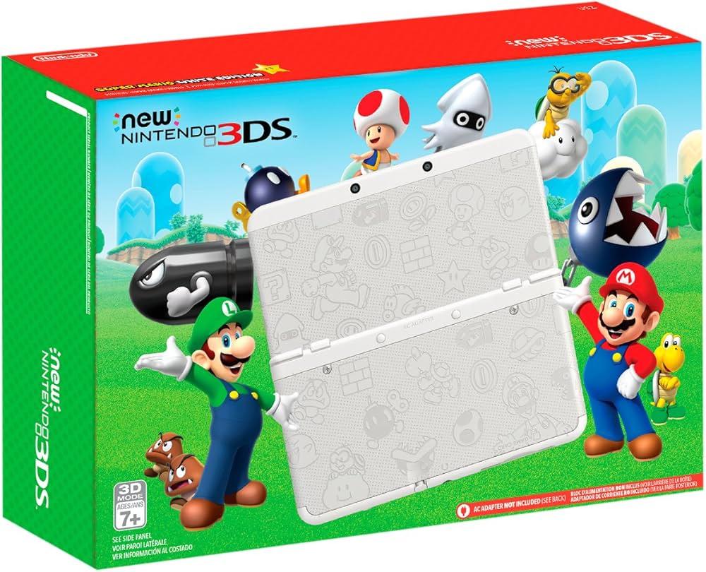 New Nintendo 3DS Super Mario White Edition Nintendo 3DS