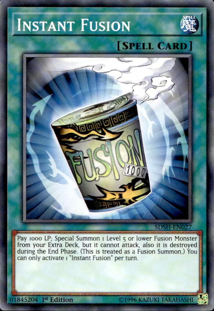 Instant Fusion [1st Edition] SDSH-EN027 YuGiOh Structure Deck: Shaddoll Showdown