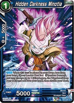 Hidden Darkness Minotia BT4-041 Dragon Ball Super Colossal Warfare