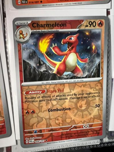 Charmeleon [Reverse Holo] #8 photo