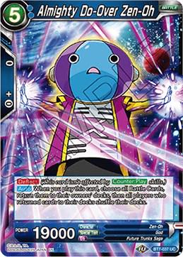 Almighty Do-Over Zen-Oh [Foil] BT7-037 Dragon Ball Super Assault of the Saiyans