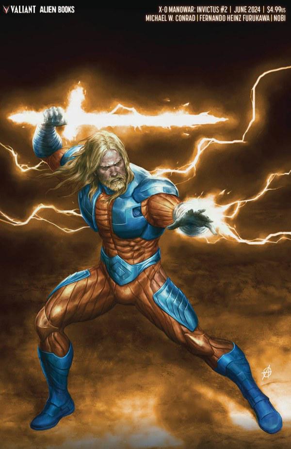 X-O Manowar: Invictus [Alessio Virgin] #2 (2024) Comic Books X-O Manowar: Invictus