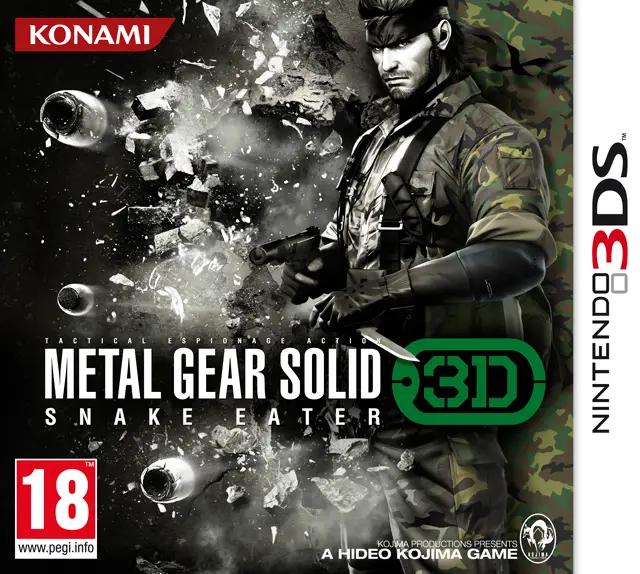 Metal Gear Solid 3D: Snake Eater PAL Nintendo 3DS