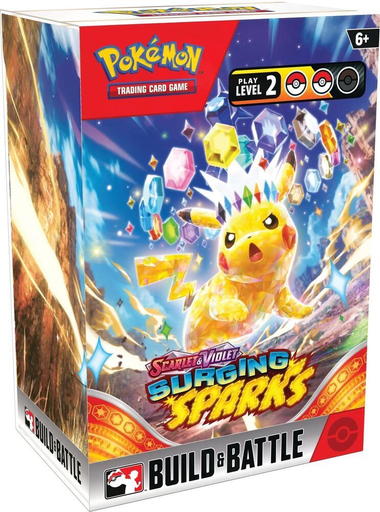 Build and Battle Box Pokemon Surging Sparks