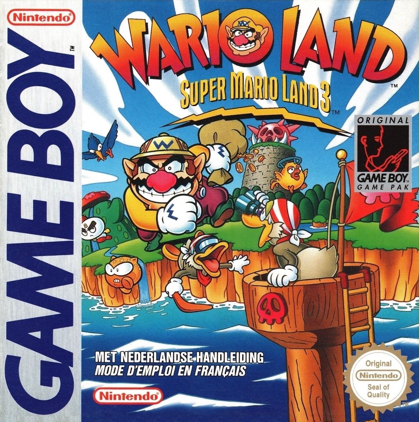 Wario Land Super Mario Land 3 PAL GameBoy