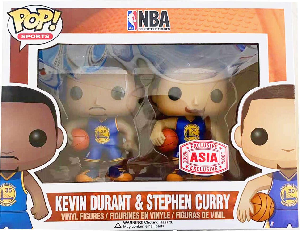 Kevin Durant And Stephen Curry 2 Pack Funko POP Basketball