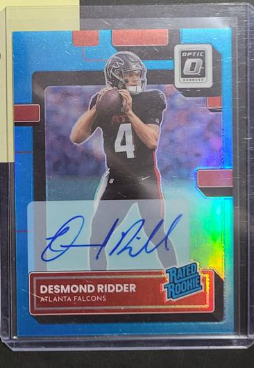 Desmond Ridder [Autograph Blue] #202 photo