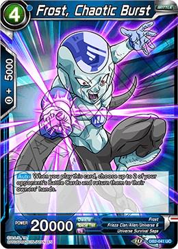 Frost, Chaotic Burst [Foil] DB2-041 Dragon Ball Super Divine Multiverse