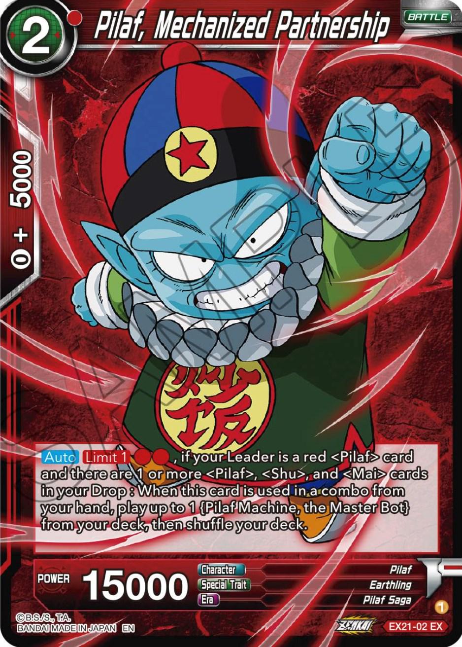 Pilaf, Mechanized Partnership [Foil] EX21-02 Dragon Ball Super Expansion Set: 5th Anniversary Set