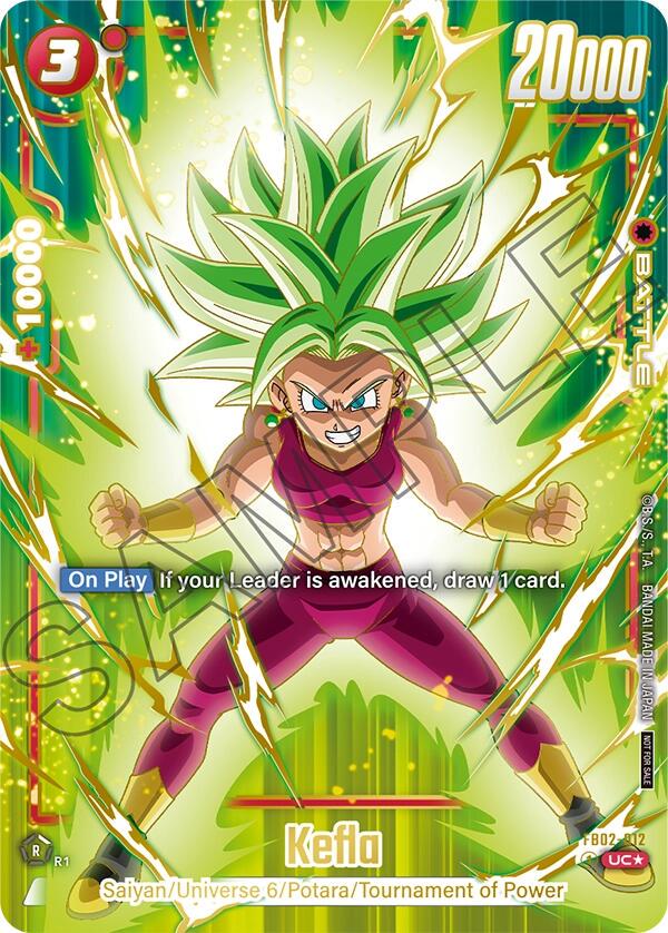 Kefla [Championship Pack 03 Finalist Holo] FB02-012 Dragon Ball Fusion World Judge Promo