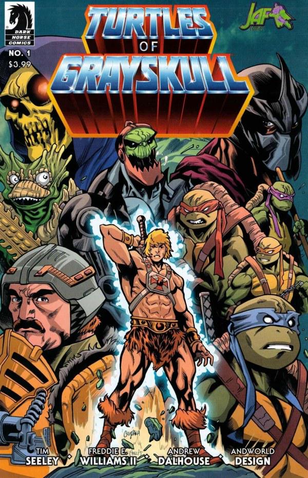 Masters of the Universe / Teenage Mutant Ninja Turtles: Turtles of Grayskull [Campana] #1 (2024) Comic Books Masters of the Universe / Teenage Mutant Ninja Turtles: Turtles of Grayskull