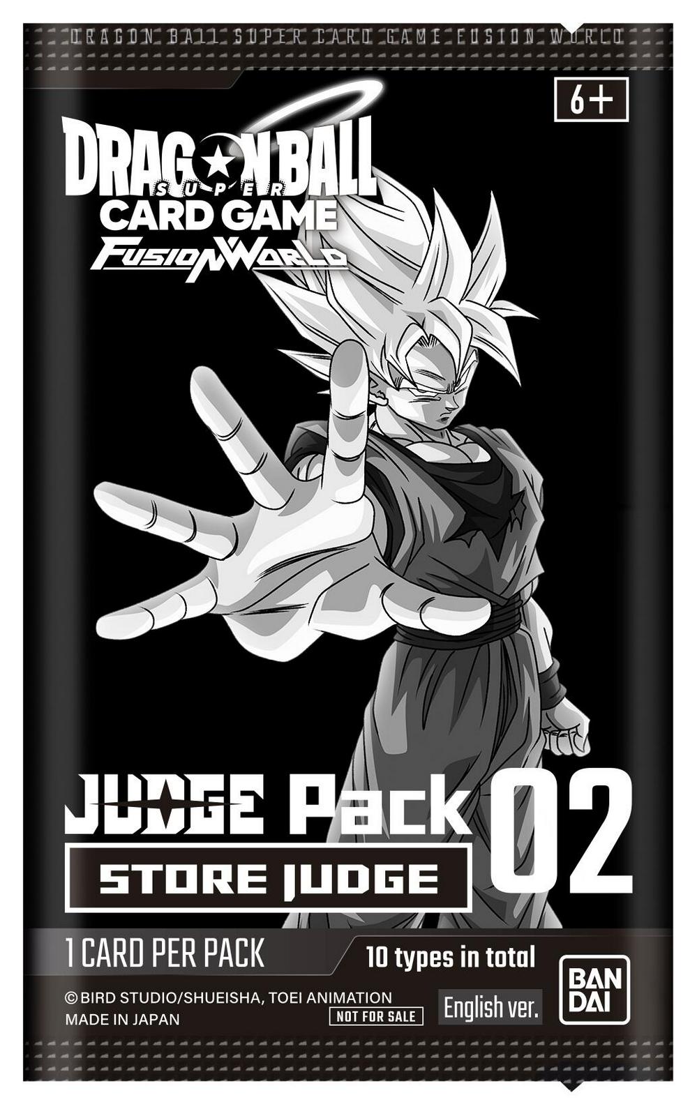 Judge Pack [Store Judge] 02  Dragon Ball Fusion World Judge Promo