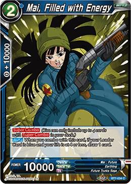 Mai, Filled with Energy BT7-034 Dragon Ball Super Assault of the Saiyans