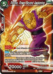 Piccolo, Power Beyond Awakening BT22-015 Dragon Ball Super Critical Blow Prices