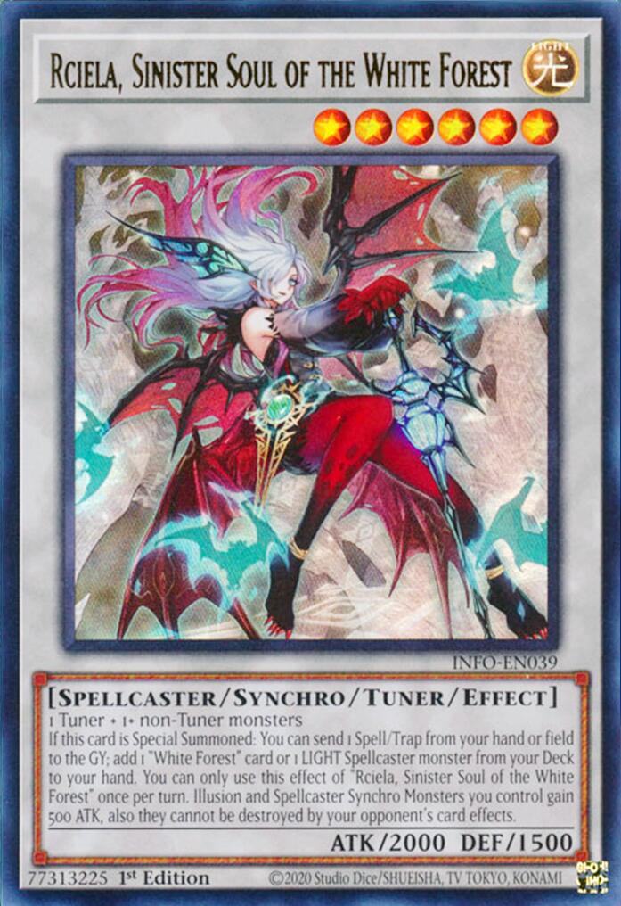 Rciela, Sinister Soul of the White Forest INFO-EN039 YuGiOh The Infinite Forbidden