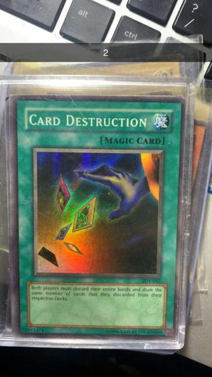 Card Destruction [1st Edition] SDY-042 photo