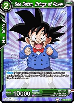 Son Goten, Deluge of Power DB1-042 Dragon Ball Super Dragon Brawl