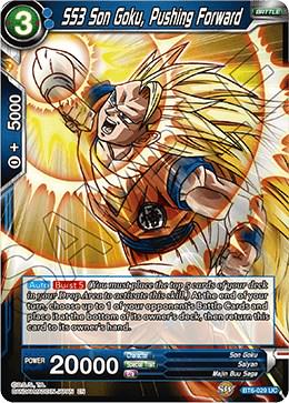 SS3 Son Goku, Pushing Forward [Foil] BT6-029 Dragon Ball Super Destroyer Kings