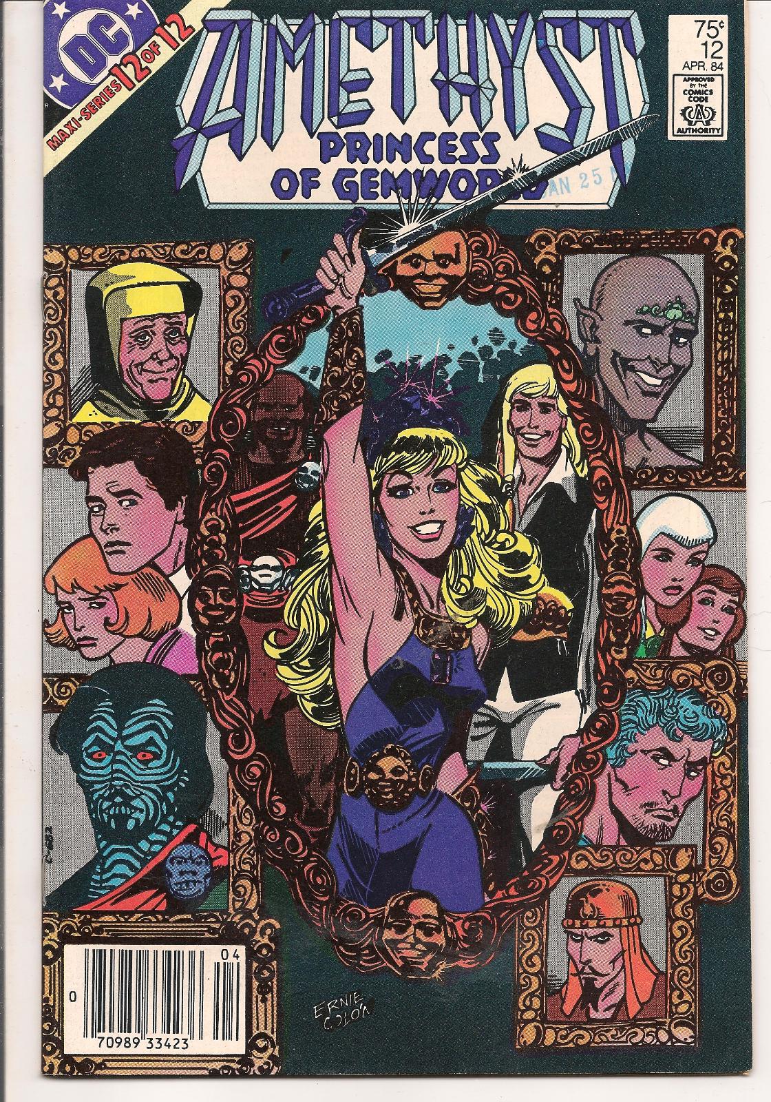 Amethyst, Princess Of Gemworld [Newsstand] #12 (1983) Comic Books Amethyst, Princess of Gemworld