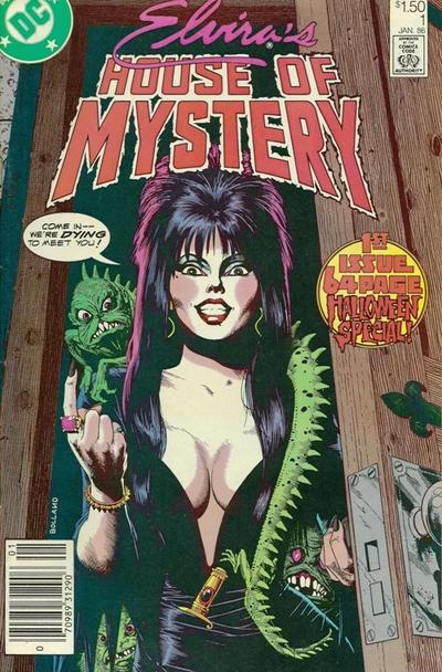 Elvira's House Of Mystery [Newsstand] #1 (1986) Comic Books Elvira's House of Mystery