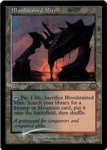 Bloodstained Mire [Foil] #435 Magic Modern Horizons 3