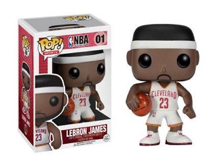 LeBron James [Cleveland White] #1 Funko POP Basketball