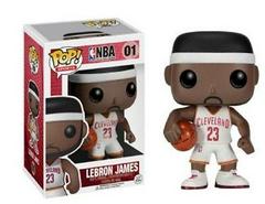 LeBron James [Cleveland White] #1 Funko POP Basketball Prices