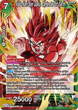 Kaio-Ken Son Goku, Defender of Earth BT7-111 Dragon Ball Super Assault of the Saiyans