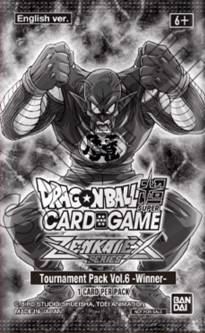 Zenkai Series Tournament Pack Vol.6 [Winner]  Dragon Ball Super Divine Multiverse Release Promos