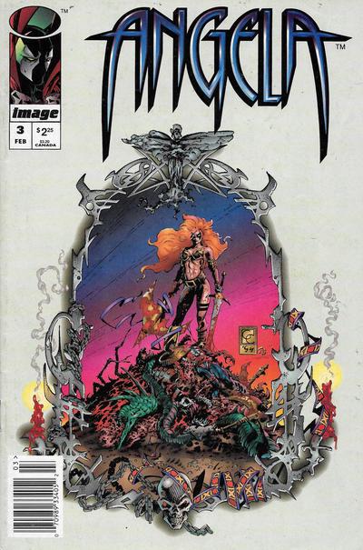 Angela [Newsstand] #3 (1995) Comic Books Angela