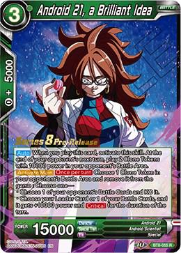 Android 21, a Brilliant Idea BT8-055_PR Dragon Ball Super Malicious Machinations: Pre-Release Promos