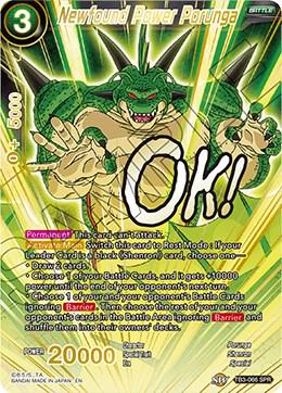 Newfound Power Porunga [SPR] TB3-066 Dragon Ball Super Clash of Fates