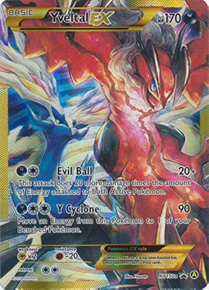 Yveltal EX #XY150a Pokemon Promo