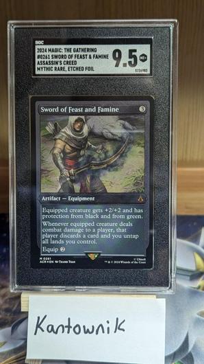 Sword of Feast and Famine [Etched Foil] #261 photo