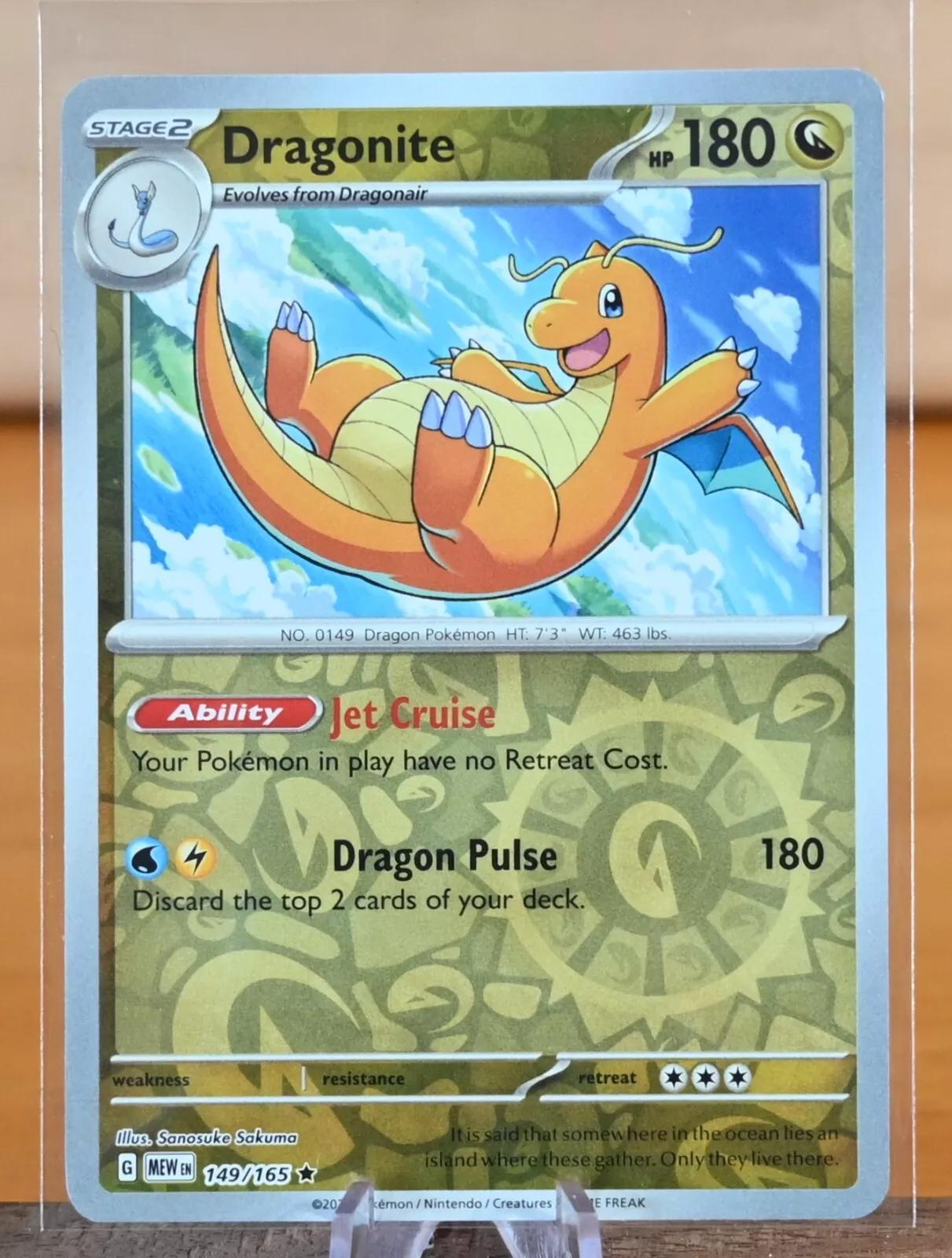 Dragonite [Reverse Holo] #149 Pokemon Scarlet & Violet 151