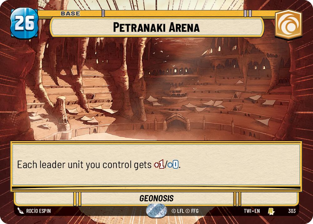 Petranaki Arena [Hyperspace Foil] #303 Star Wars Unlimited: Twilight of the Republic