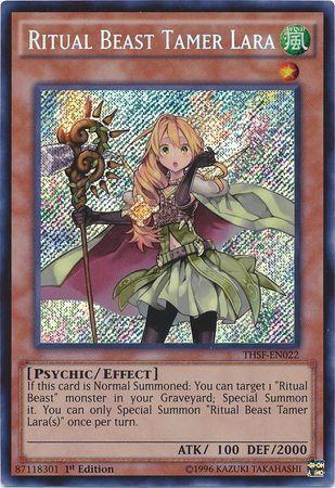 Ritual Beast Tamer Lara [1st Edition] THSF-EN022 YuGiOh The Secret Forces