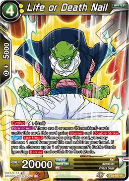 Life or Death Nail TB3-057 Dragon Ball Super Clash of Fates