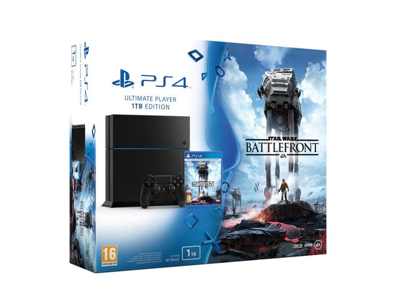 Playstation 4 Jet Black 1 TB Ultimate Player Edition [Star Wars: Battlefront Bundle] PAL Playstation 4