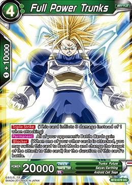 Full Power Trunks BT2-078 Dragon Ball Super Union Force